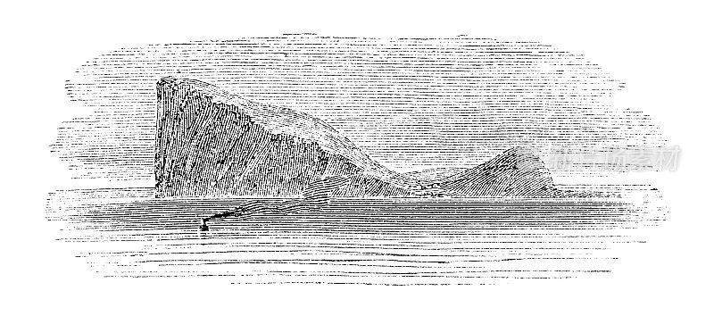 苏格兰设得兰群岛的富拉- 19世纪